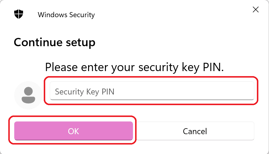PIN入力