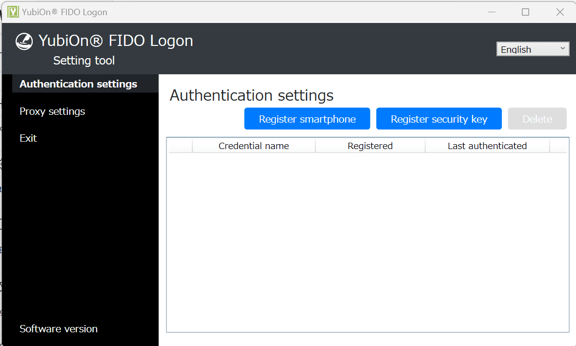 Logon Using Passkey on Smartphone with YubiOn FIDO Logon